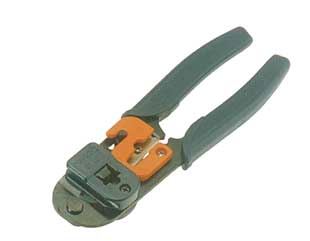 Cleste sertizare RJ45 [solid and strand] metalic -safety guide a